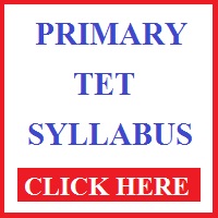 west bengal primary tet syllabus