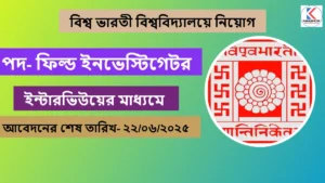 Visva Bharati Job Details